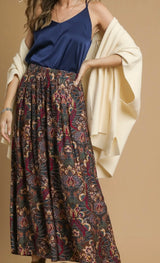 Lauren Floral Caramel Mix Pant