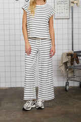 Stephanie Striped Wide Leg Pant