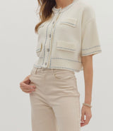 Frankie Button Front Cardigan