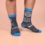 Awesome Police Officer Socks