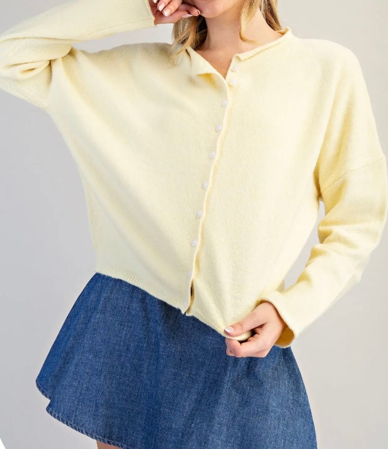 Dolly Soft Button Cardigan