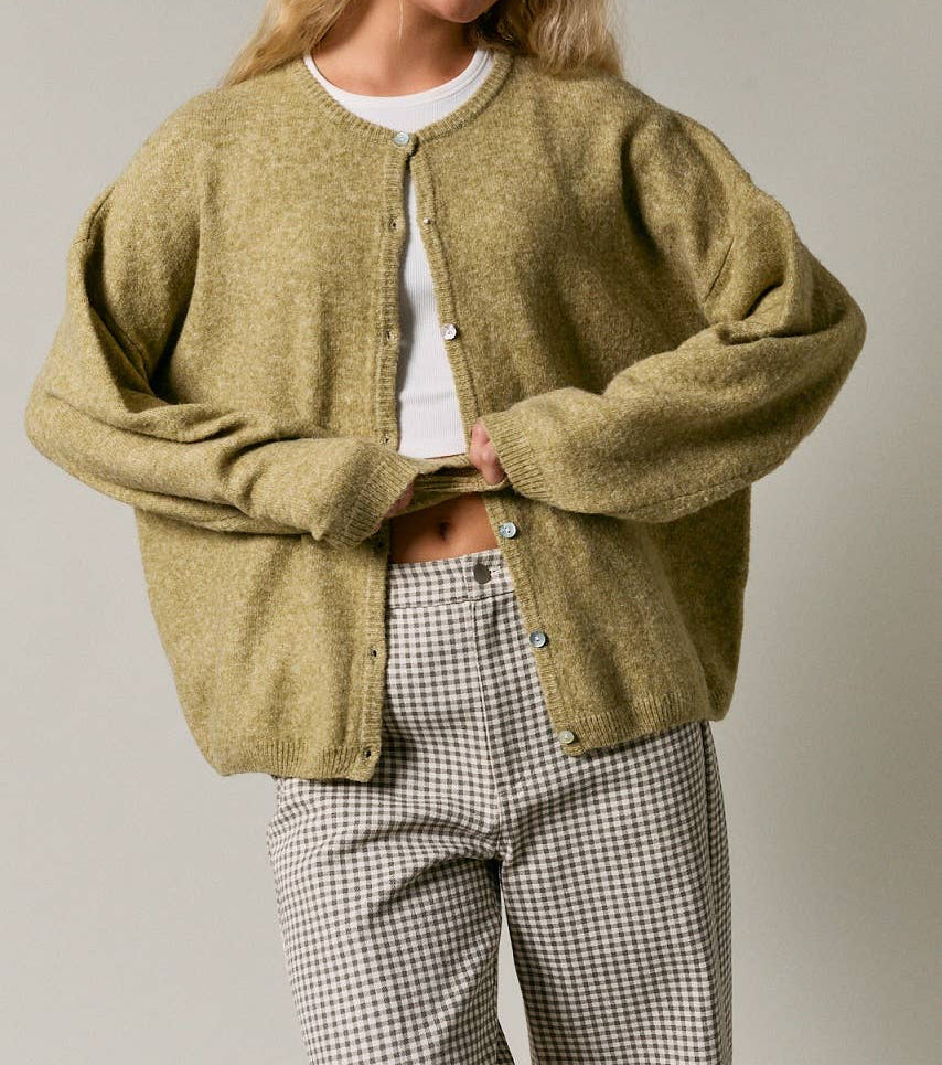 Billee Lightweight Button Up Cardigan