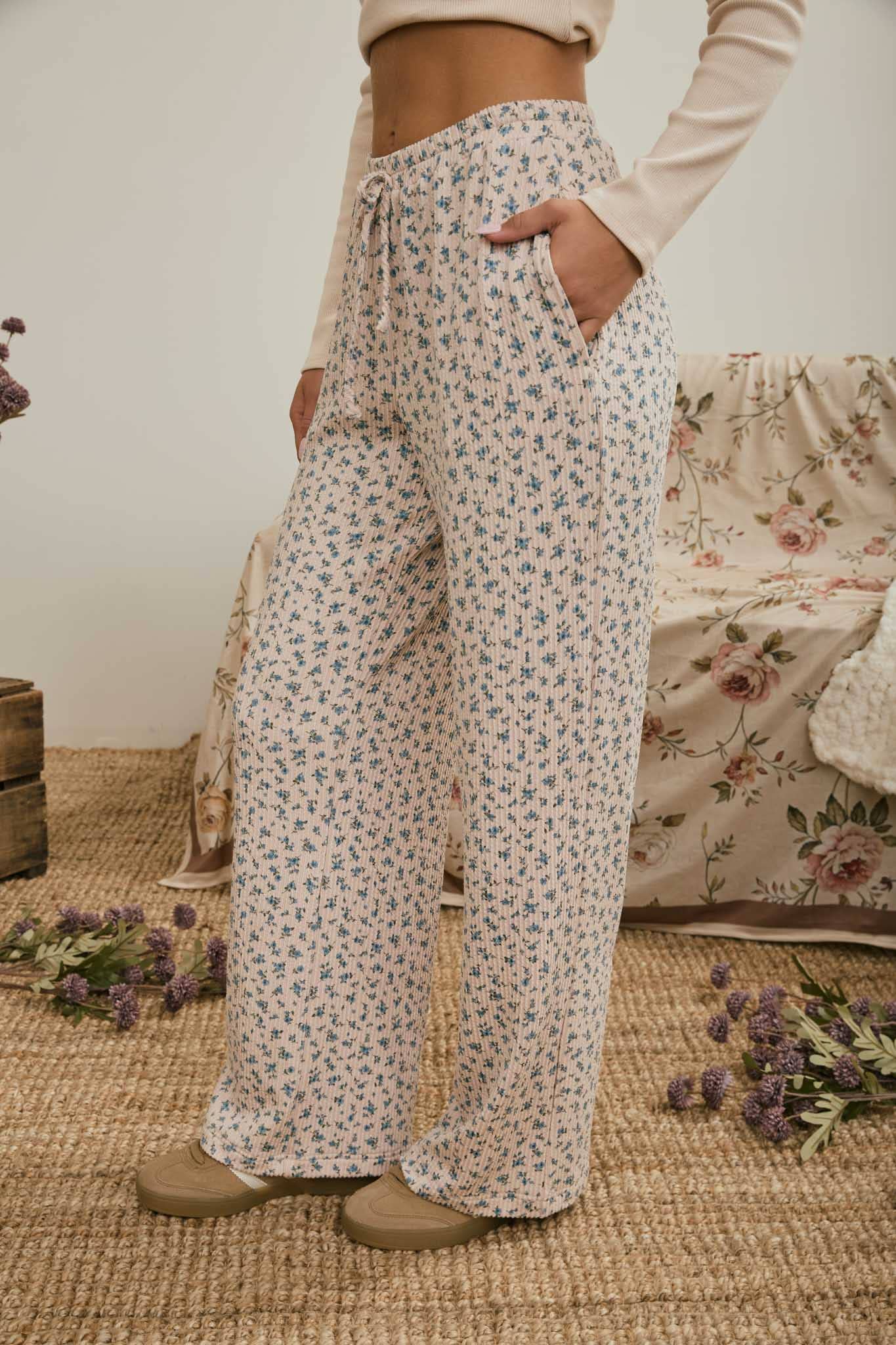 Ditsy Floral Lounge Pants