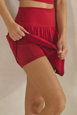 Kallie Buttery Soft Skort W/ Built-In Shorts