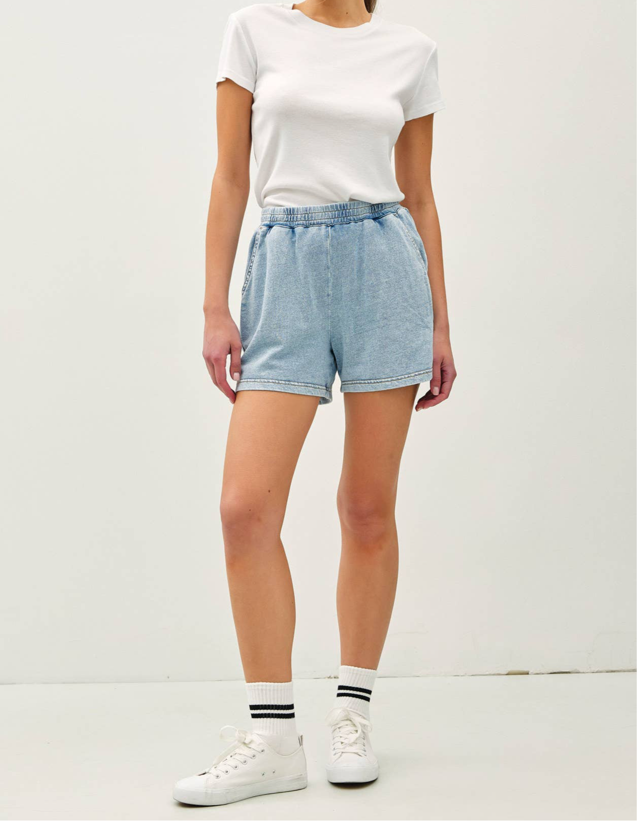 Zoee Washed Comfy Shorts