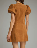 Heather Puff Sleeve Mini Dress