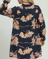 Maxine V-Necklace Print Dress