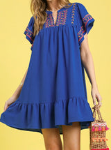 Elsie Ocean Blue Dress