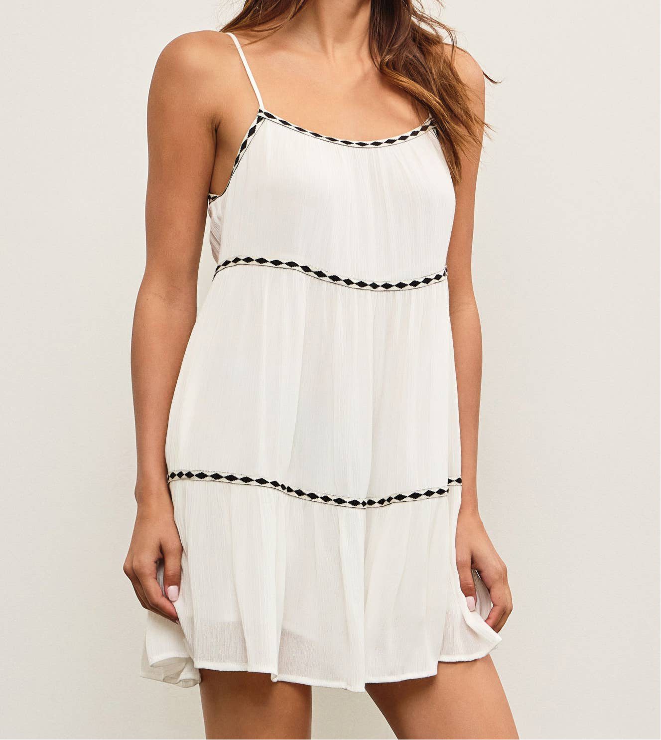 Bobby Tiered Romper Dress