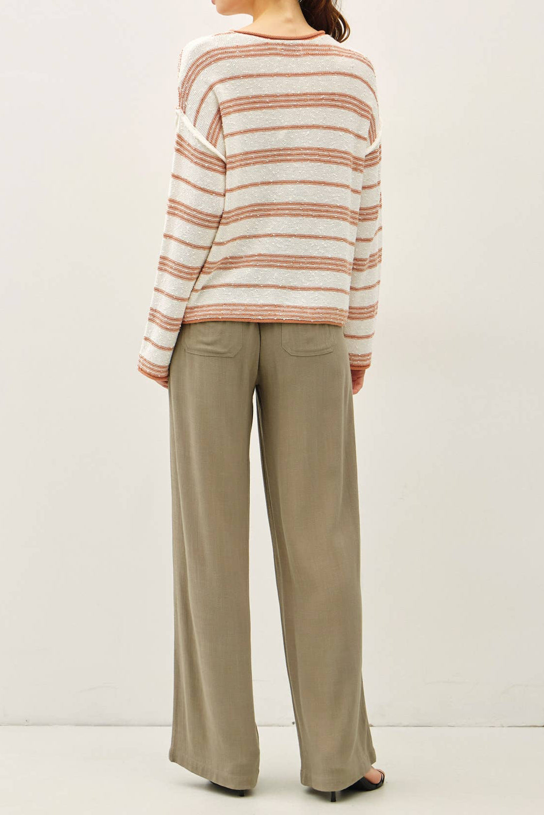 Sunset Striped Sweater