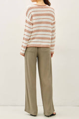 Sunset Striped Sweater