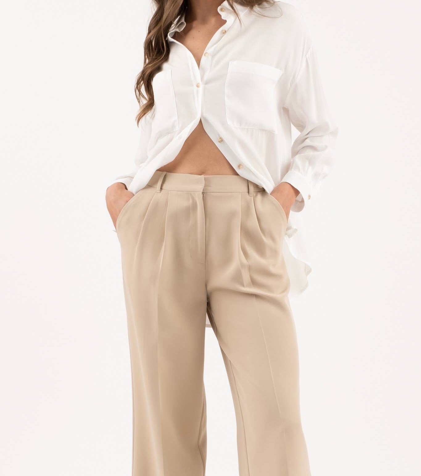 Madeleine Oversized Button-Down