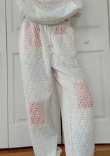 Holiday Quilted Joggers