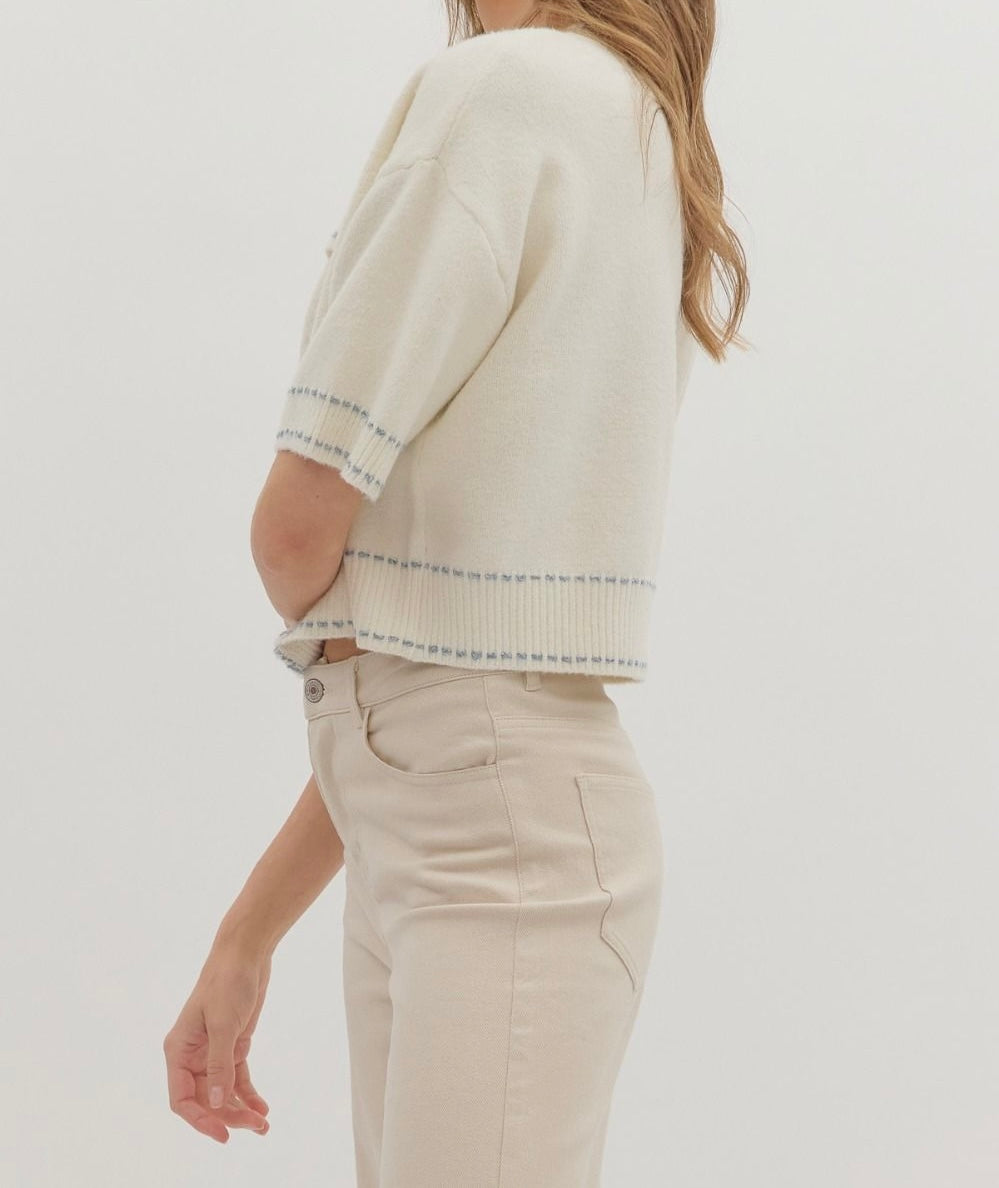 Frankie Button Front Cardigan