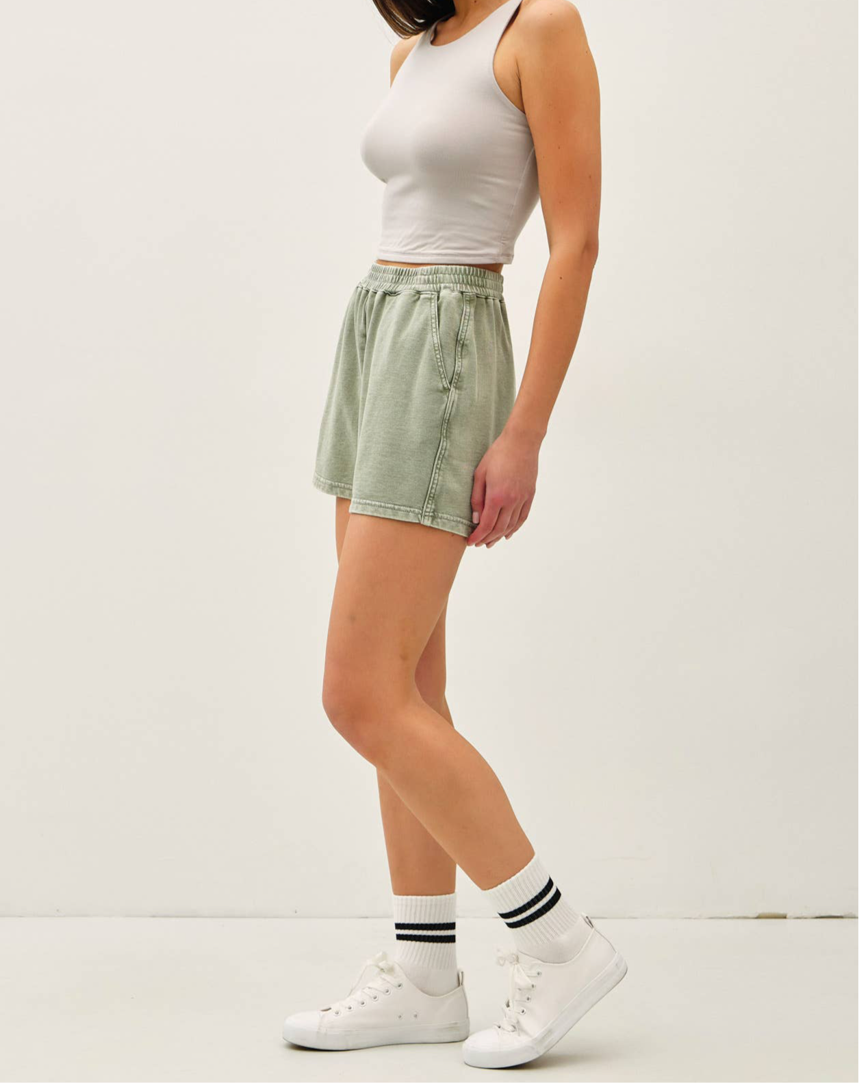 Zoee Washed Comfy Shorts