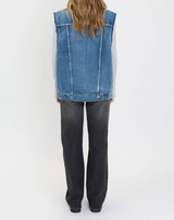Beau Boyfriend Fit Denim Vest