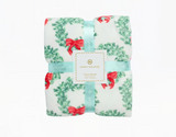 Mary Square Fleece Blanket