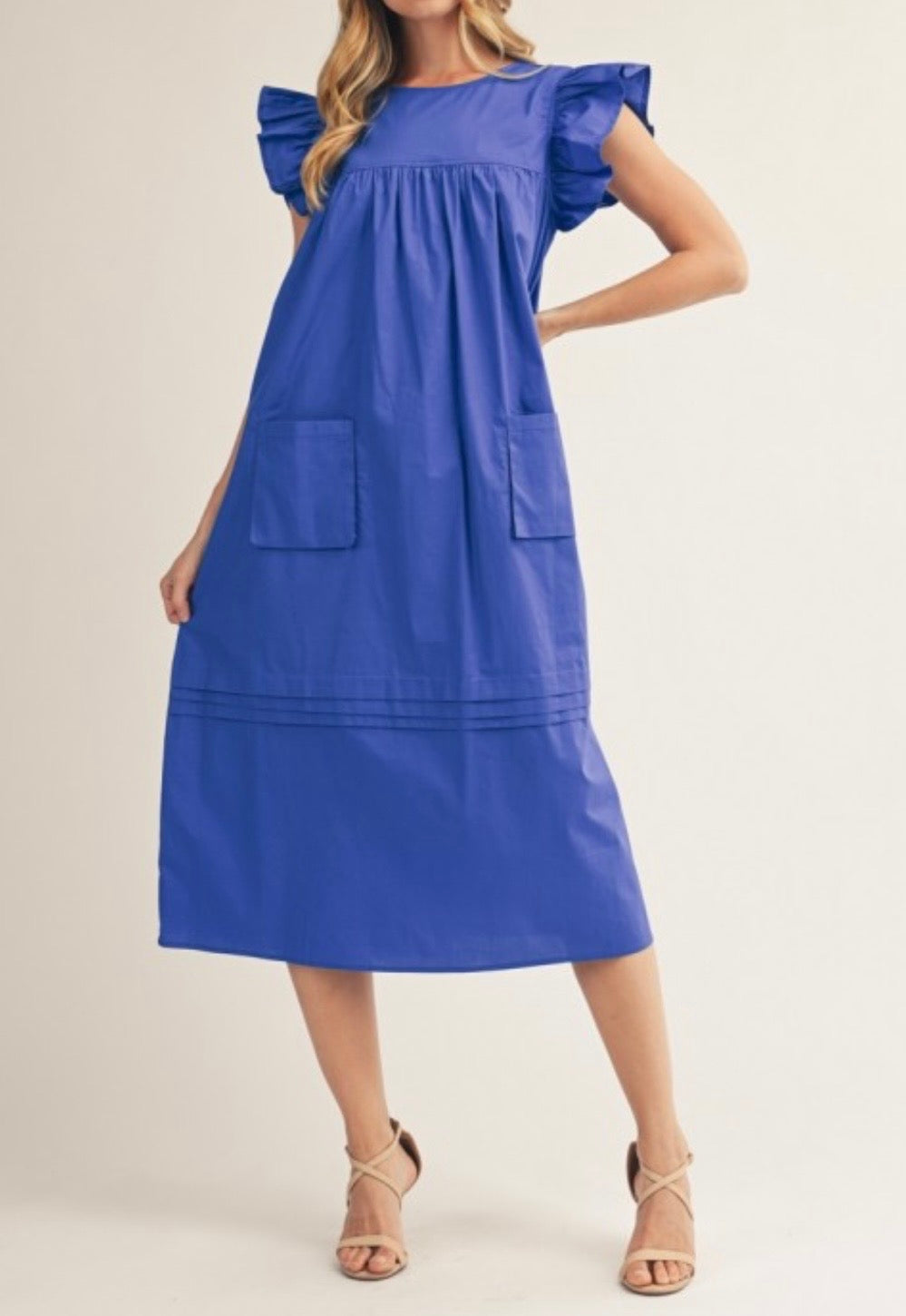 Bailey Summer Blue Midi Dress