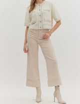 Frankie Button Front Cardigan