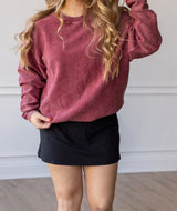 Hello Fall Ribbed Sweatshirts