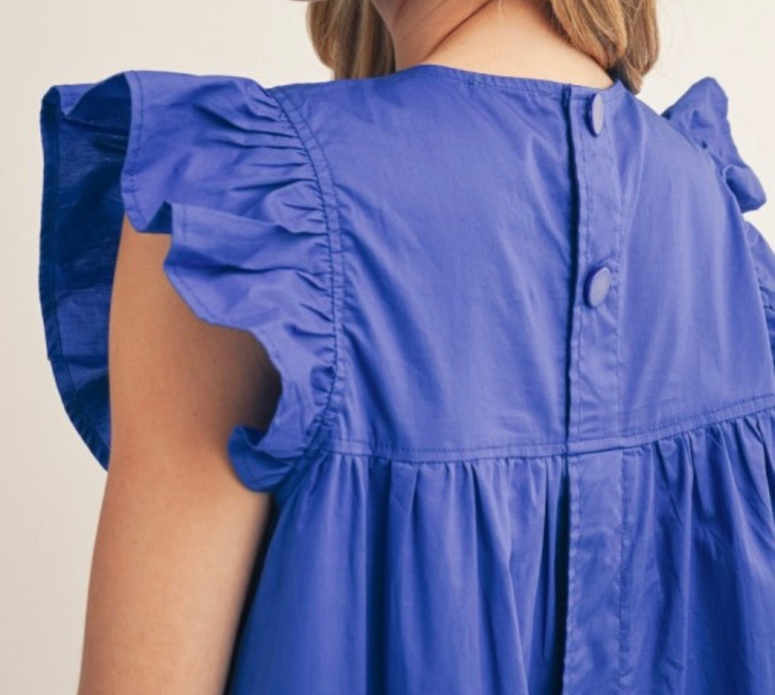 Bailey Summer Blue Midi Dress