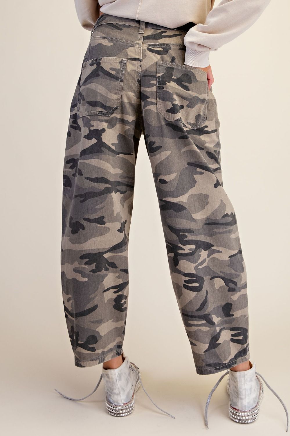 Joey Camouflage Print Pant