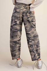 Joey Camouflage Print Pant