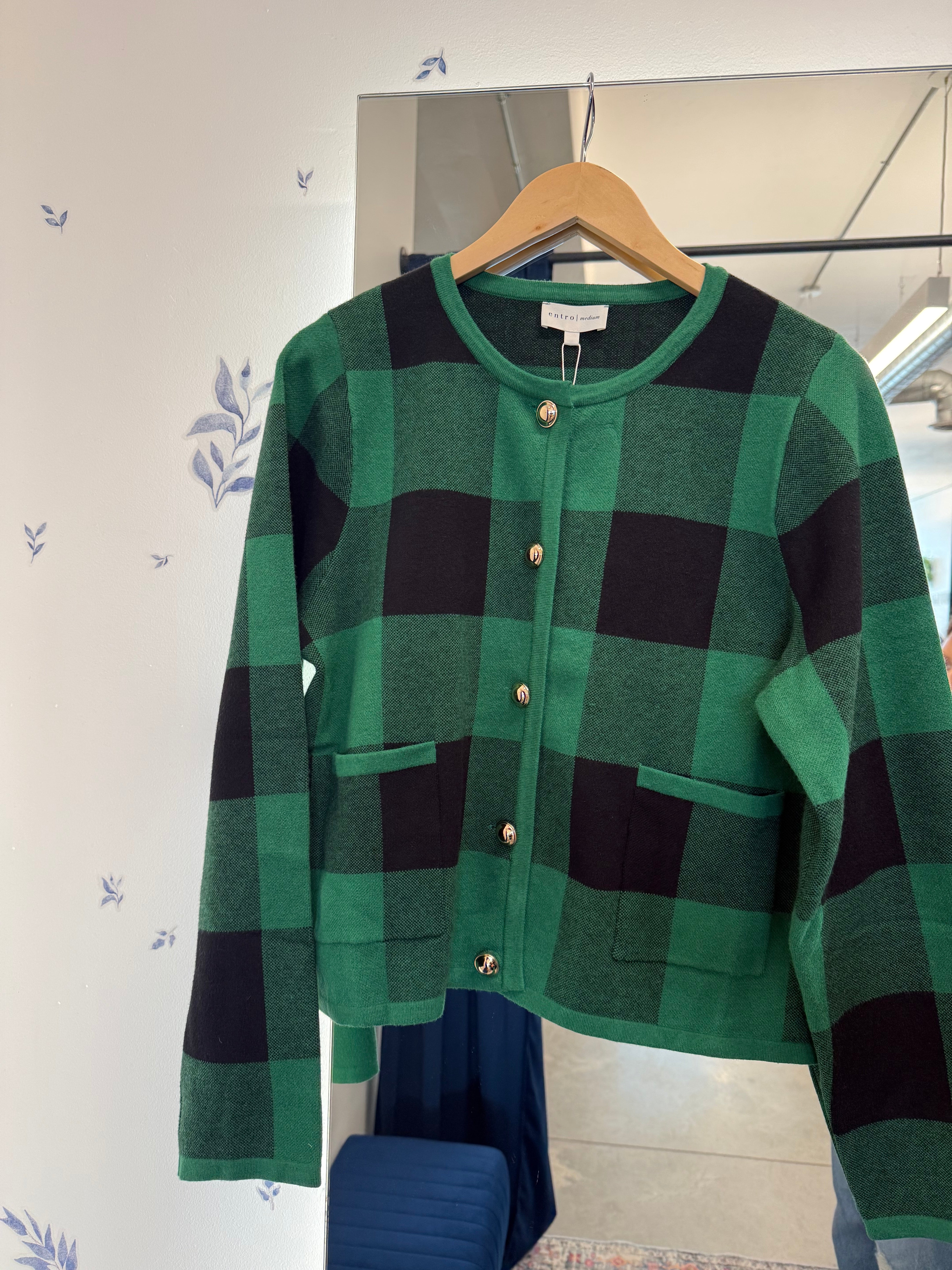 Elli Pine Plaid Jacket
