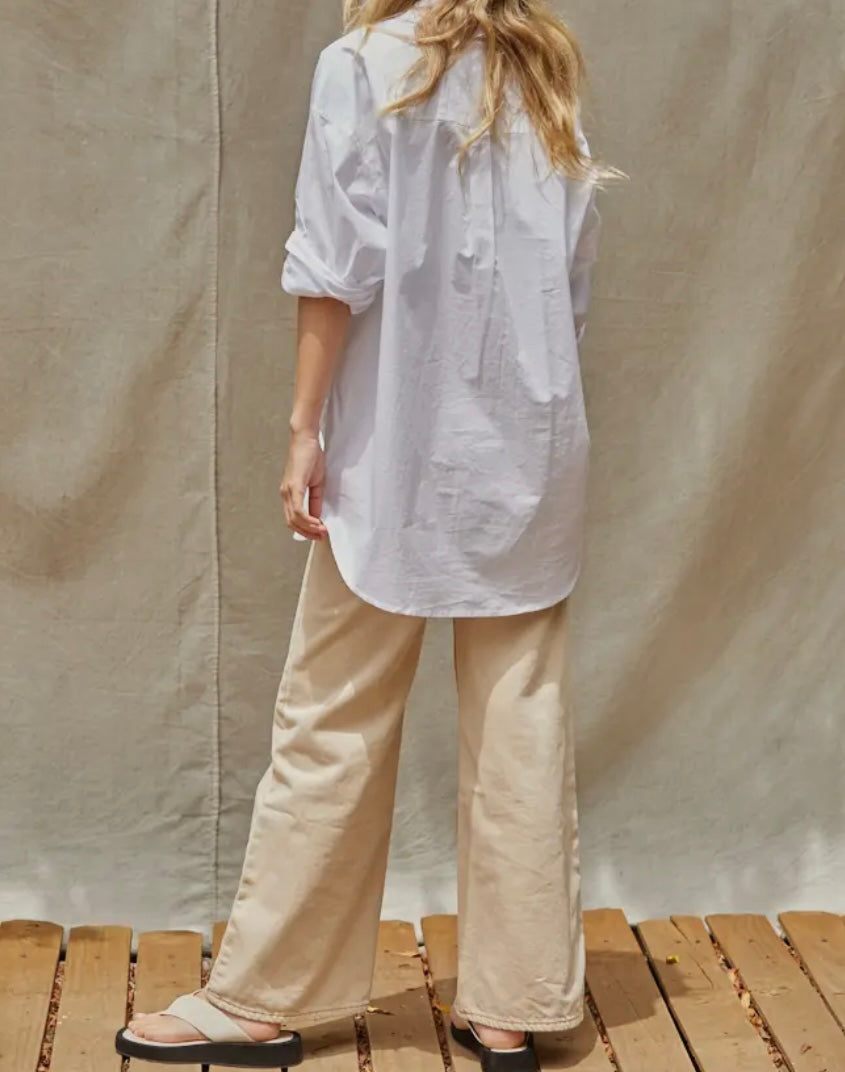 Tommy Button Down Long Sleeve