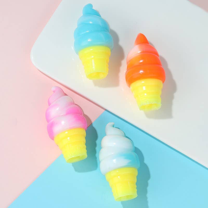 Ice Cream Cone Squishy Toy