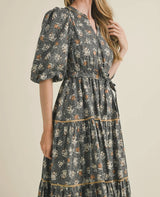 Candace Floral Maxi Dress