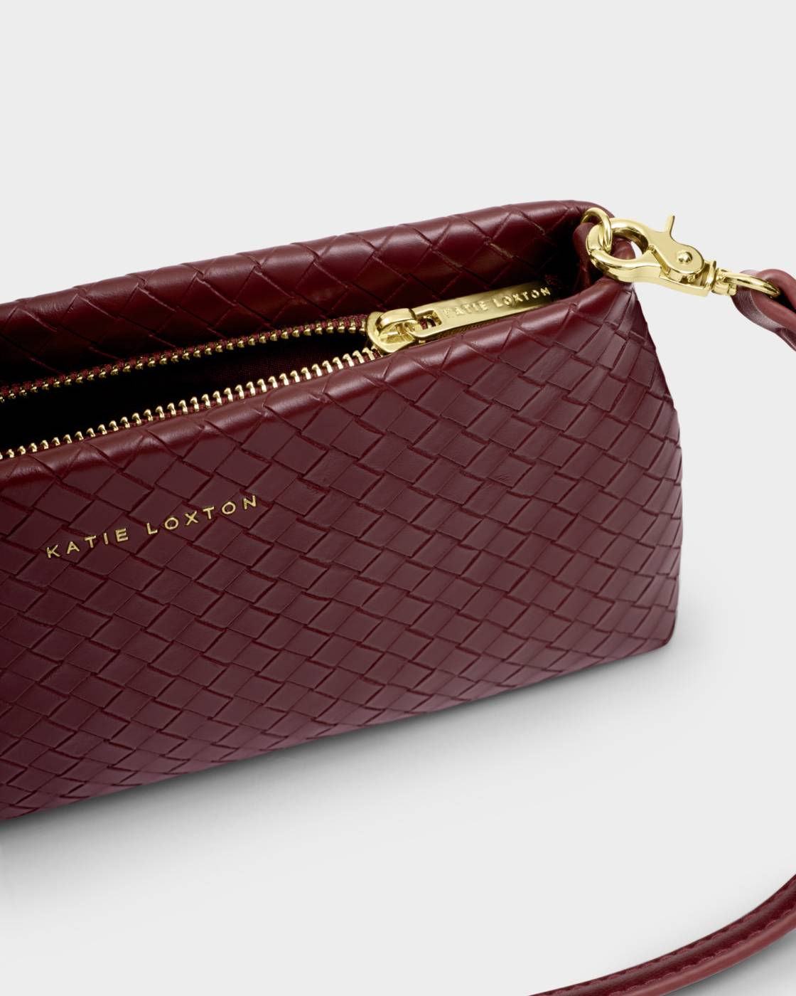 Nova Cherry Woven Small Shoulder Bag
