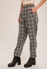 Cole Plaid Trousers