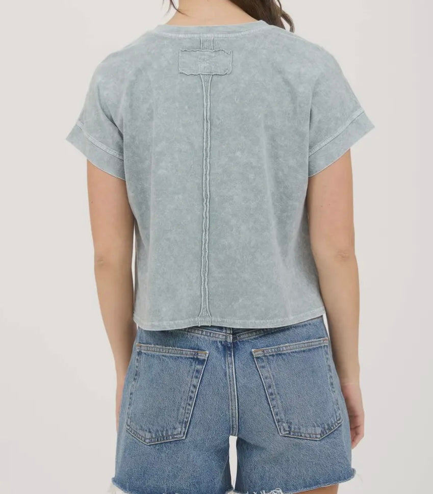 Cocoa And Sage Washed Tee
