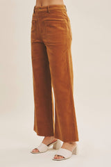 Caramella Corduroy Wide Leg Pant