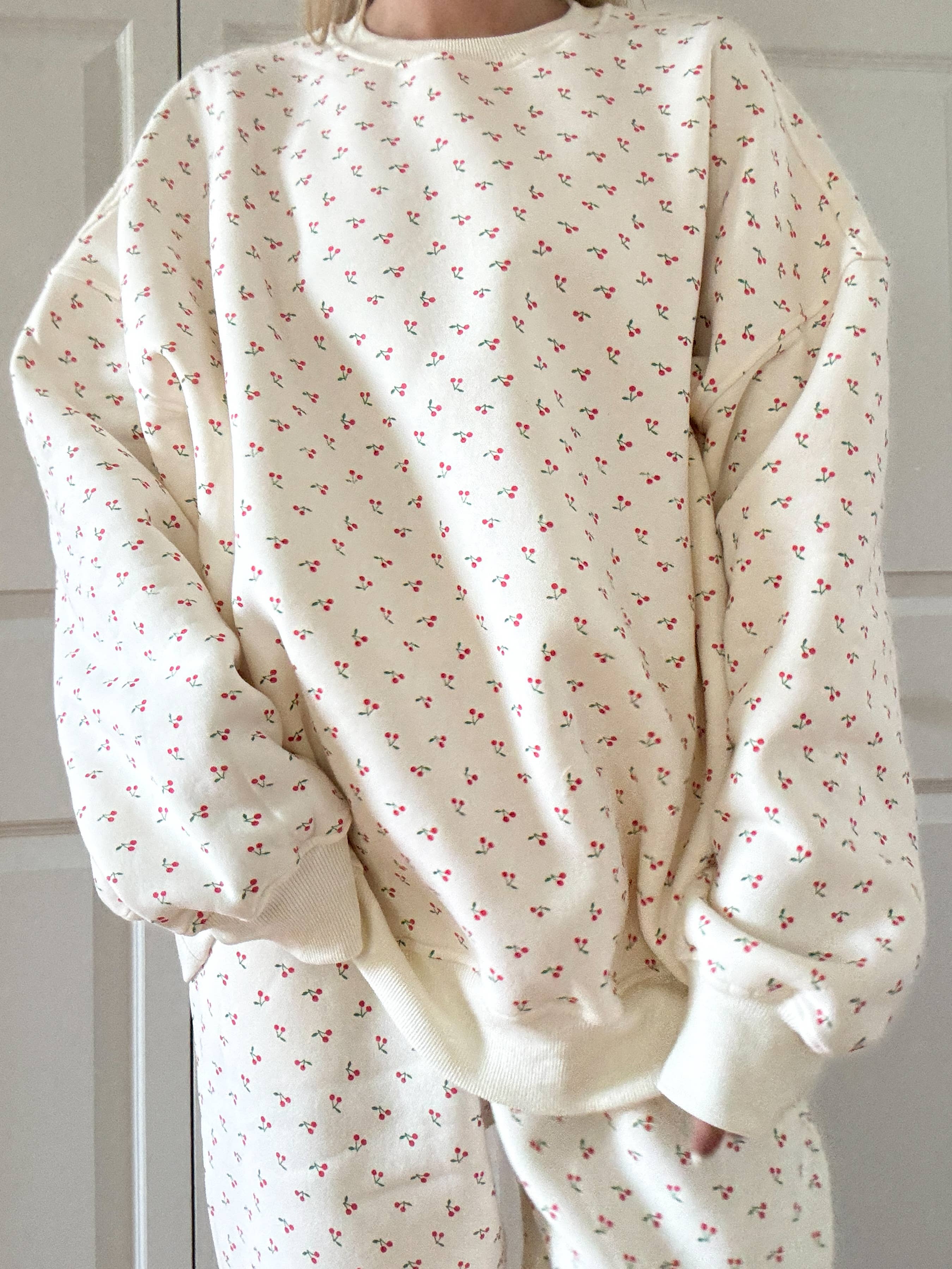 Oh Cherries All Over Sweatshirt