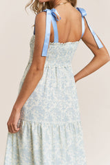 Robby Ribbon Tie Strap Dress