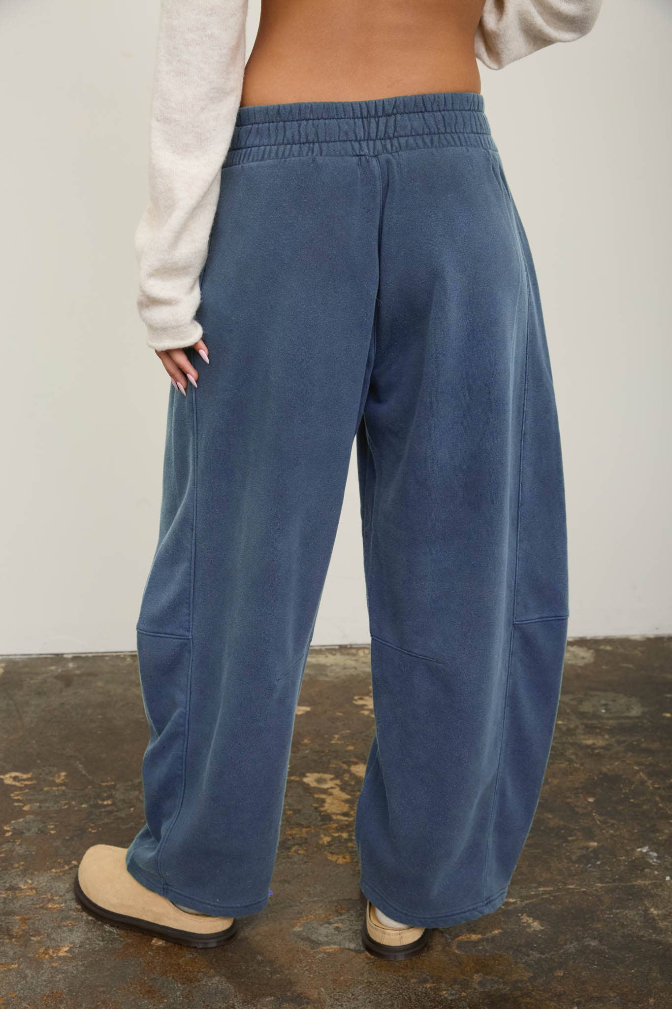 Jillian Wide Leg Drawstring Sweatpants