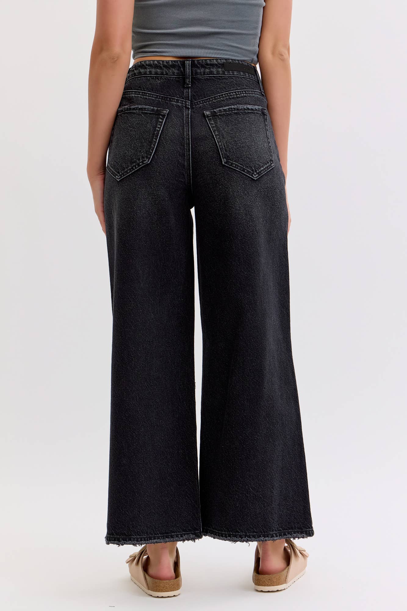 Robby High Rise Crop Wide Leg