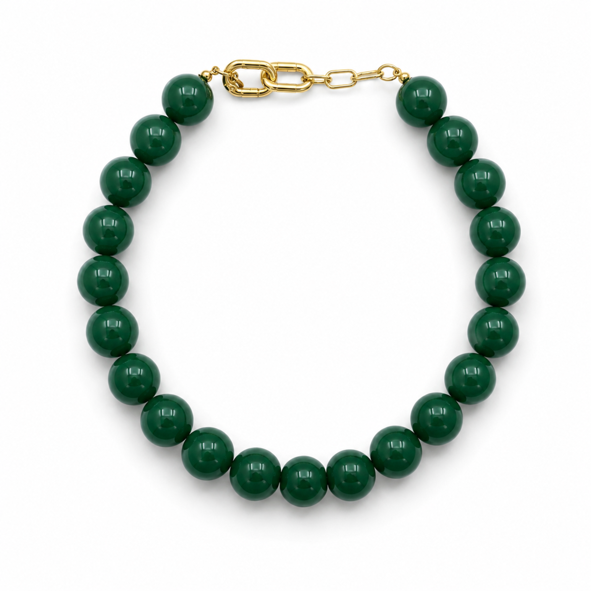 Fall Beaded Statement Necklace