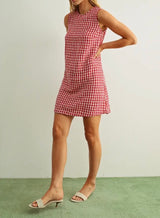 Gigi Gingham Pattern Dress