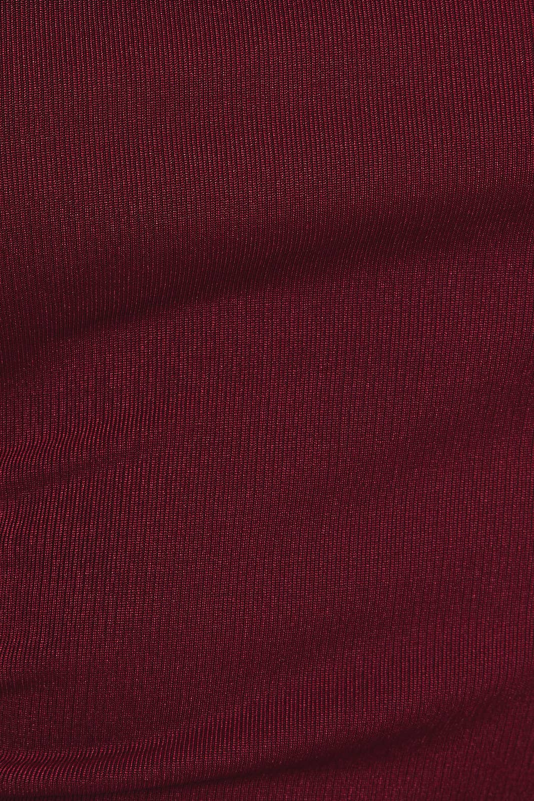 Burgundy Off Shoulder Top