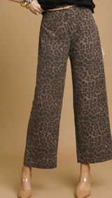 Cali Animal Print Wideleg