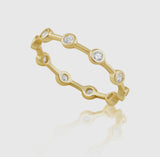 Sahira Reese Bezel CZ Ring