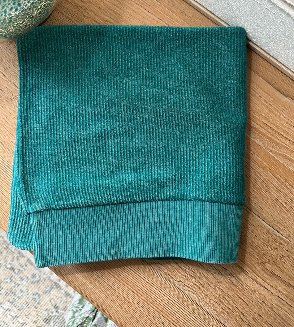 Spring Bloom Ribbed Sweatshirts