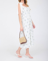 Sidni Tie Strap Midi Dress