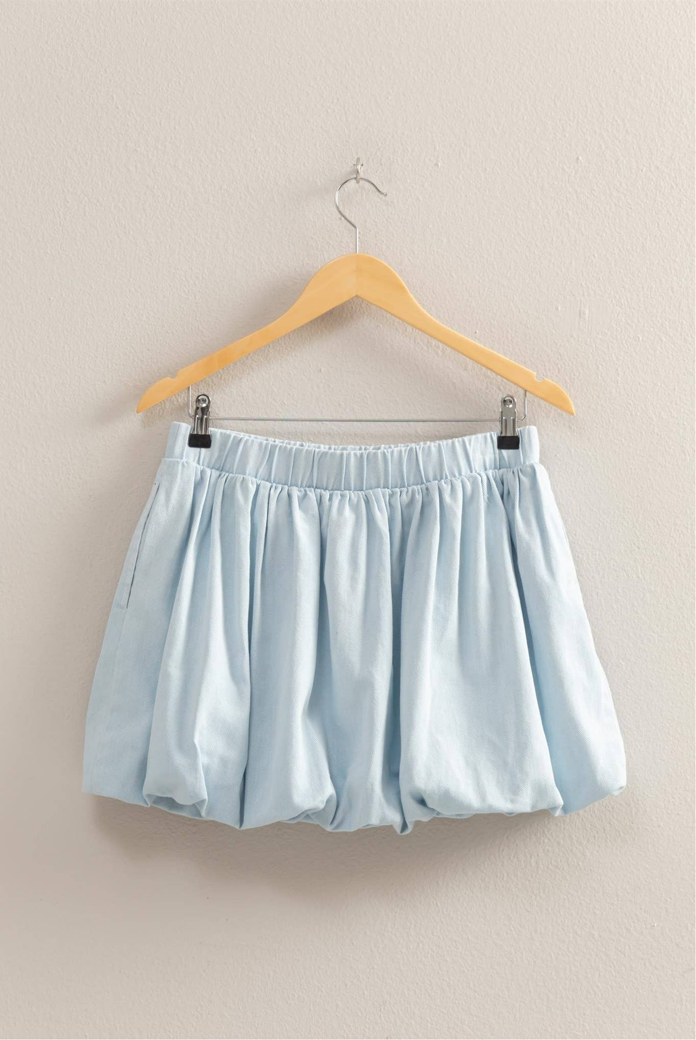 Baby Blue Bubble Skirt