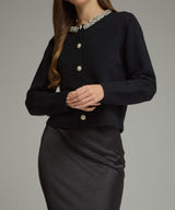 Jane Rhinestone Sweater Cardigan