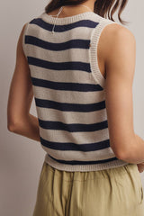 Julia Striped Vest Top