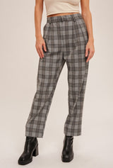 Cole Plaid Trousers